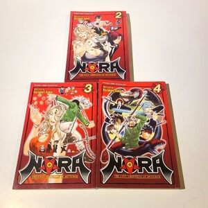 Nora Manga Volumes 2-4 - Books